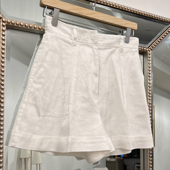 Zimmermann Elegant White Women's Bermuda Shorts - Picture 4 of 8